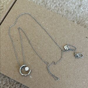 Silver coco crush necklace designer style